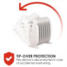 MRA-1200, Radiador mini de fluido térmico, 1200W, 9 elem.