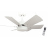 Ventilador de techo - CALA BLANCA DC - 8,5 W - Ø 75 cm