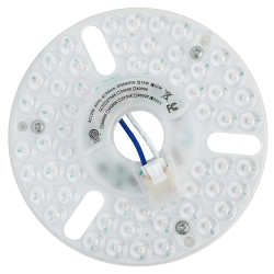 Recambio LED 3 tonos  para ventiladores de techo. 130mm Ø, 18W, con conexión e  imanes