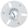 Recambio LED 3 tonos  para ventiladores de techo. 130mm Ø, 18W, con conexión e  imanes