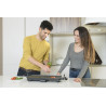 VFT-1500, Vulcano fast table chef, 1500W, 28 X 28cm, superficie anti adherente, recoge grasas