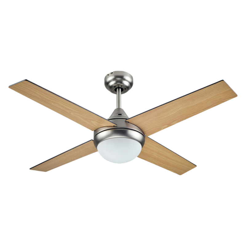 Ventilador de techo aspa cuadrada - MOJÁCAR NÍQUEL 105cm