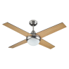 Ventilador de techo aspa cuadrada - MOJÁCAR NÍQUEL 105cm