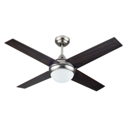 Ventilador de techo aspa cuadrada - MOJÁCAR NÍQUEL 105cm