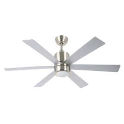 Ventilador de techo aspa cuadrada - MÓNACO NÍQUEL
