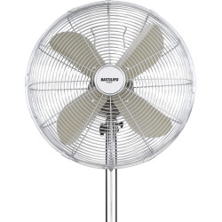 BASTILIPO PALMA - Ventilador de pie estilo vintage CHAMPAGNE