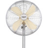 BASTILIPO PALMA - Ventilador de pie estilo vintage VAINILLA