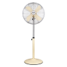 BASTILIPO PALMA - Ventilador de pie estilo vintage VAINILLA