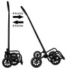 BASTILIPO JULIA BERMELLÓN - Carrito de la compra 4 ruedas plegables