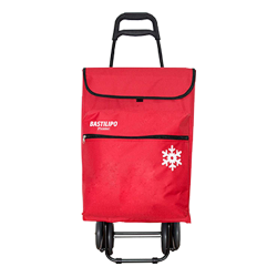 BASTILIPO JULIA BERMELLÓN - Carrito de la compra 4 ruedas plegables