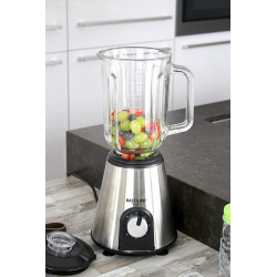 BASTILIPO BVA-1000-inox – Batidora de 1.5 litros y 1000W