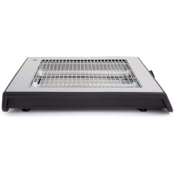 BASTILIPO TPI-680, tostador plano acero antihuella / negro