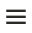 Burger icon menu desktop